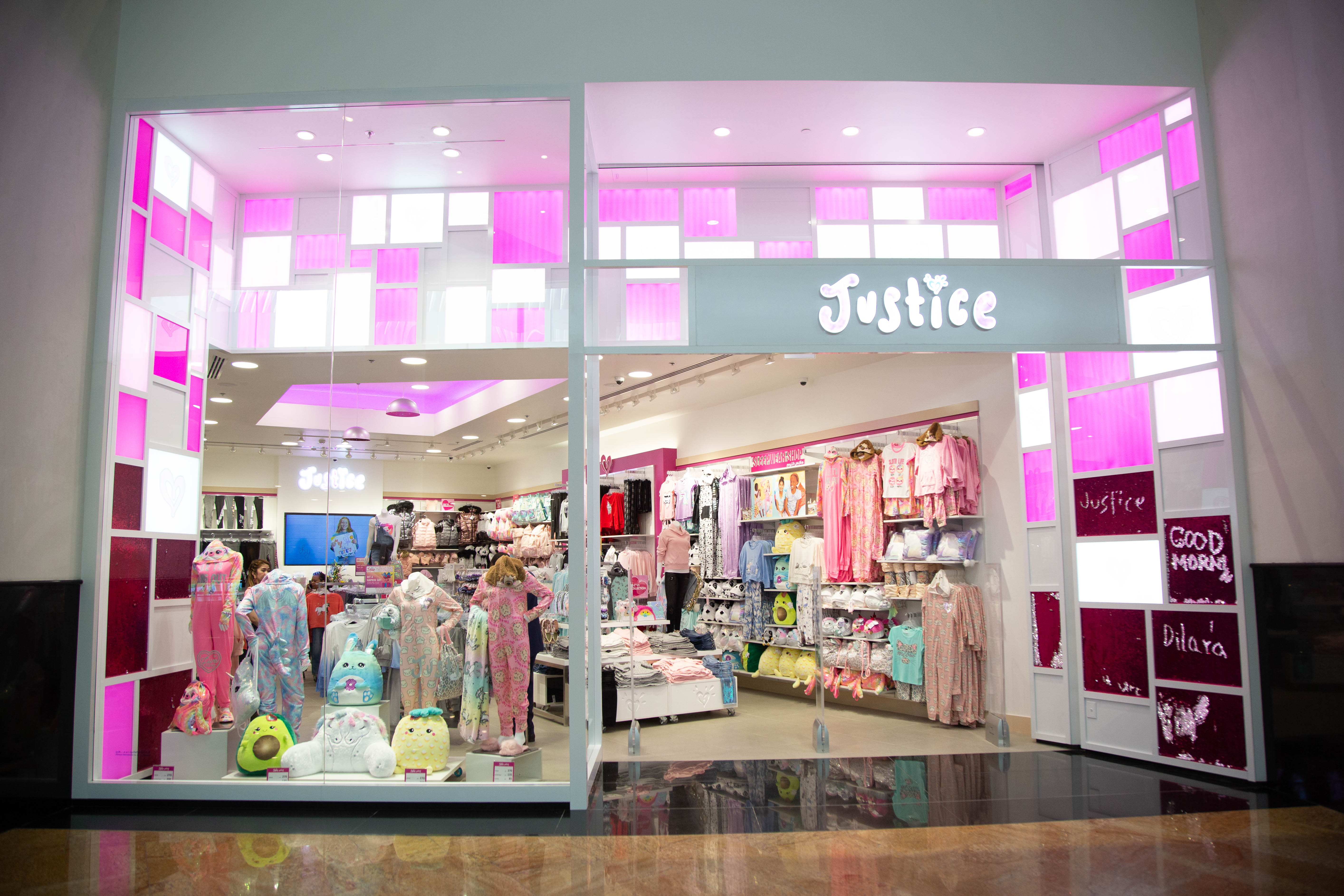 justice store for girls