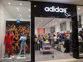 adidas store at the outlet mall