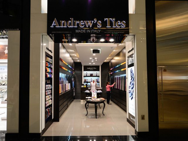 Andrew ties shop