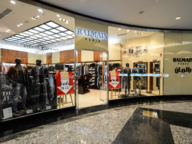 bevægelse Creed Nord Vest BALMAIN | Dubai Shopping Guide