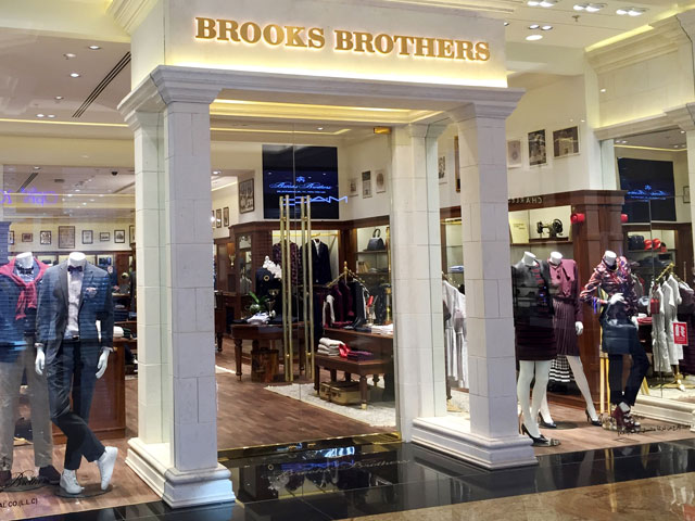 brooks brothers mall of the emirates