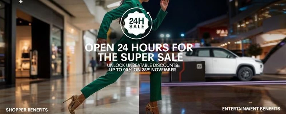 Shop All Night, Only At Festival City Mall: Dubai’s Exclusive 24-Hour Super Sale Event