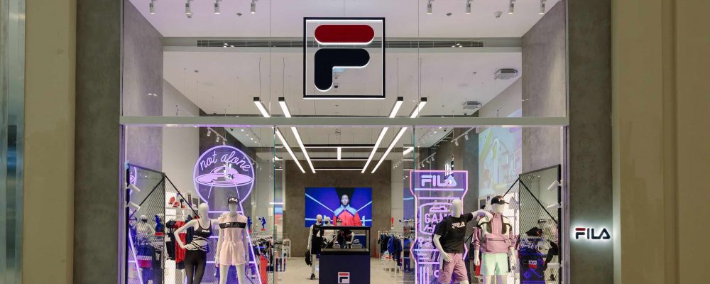 FILA Opens New Futuristic Flagship Store In The Dubai Mall