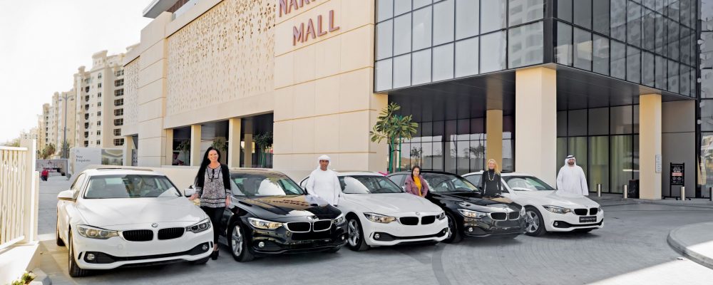 Brand New BMWs For Five Lucky Customers At Nakheel Mall