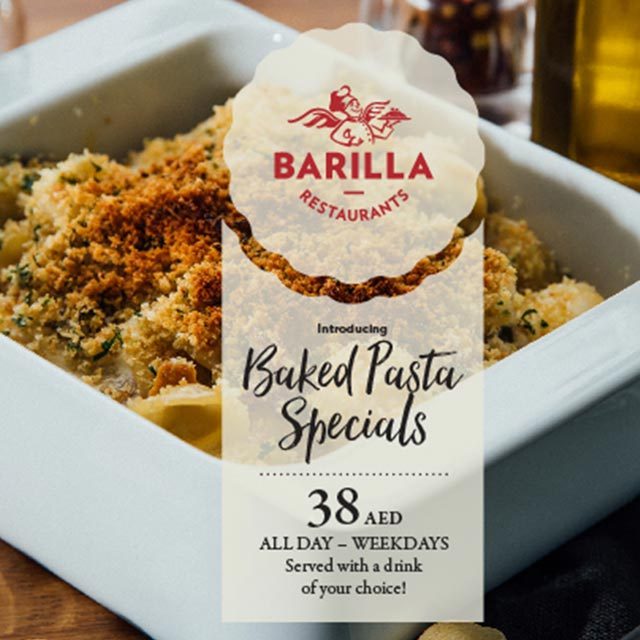 Barilla Baked Pasta Specials