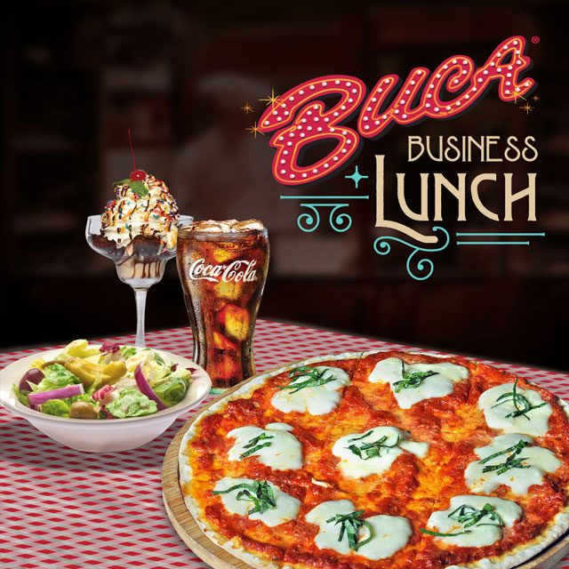 Buca di Beppo’s Business Lunch Offer!