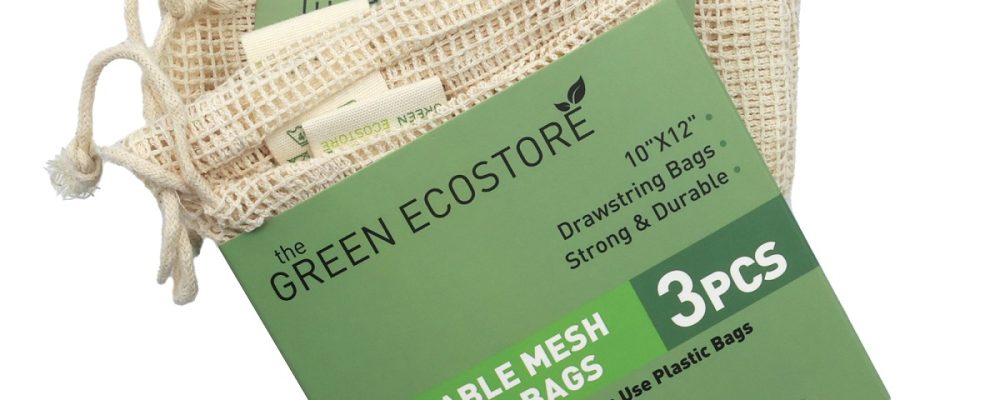 The Green Ecostore Announces The Launch Of Reusable Produce Bags And Totes
