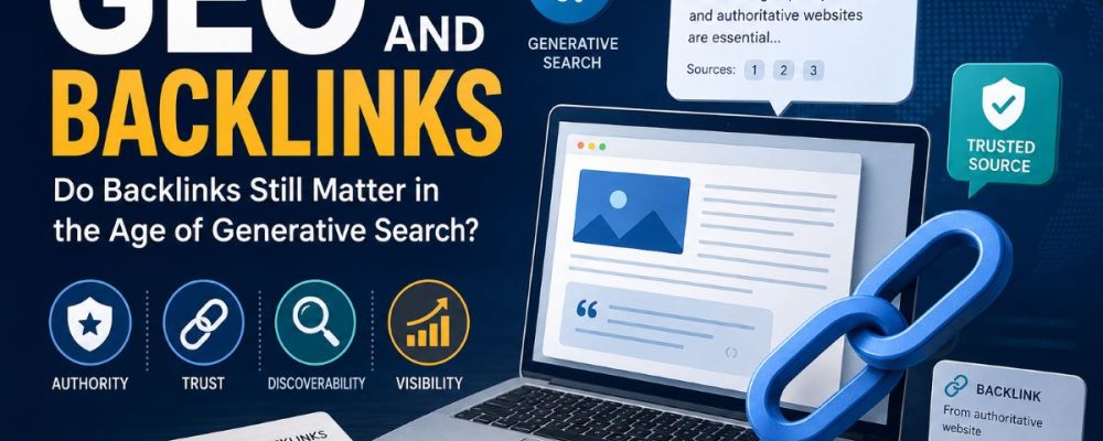 GEO And Backlinks: Do Backlinks Still Matter In The Age Of Generative Search?