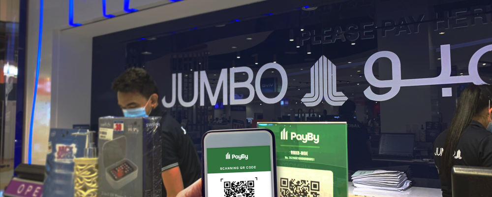 Jumbo Electronics Adopts Smart Payment Solutions From PayBy, Enhancing Customer Experience