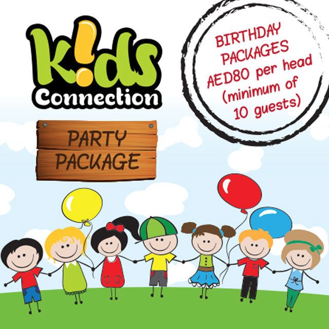 KIDS CONNECTION PARTY PACKAGE OFFER