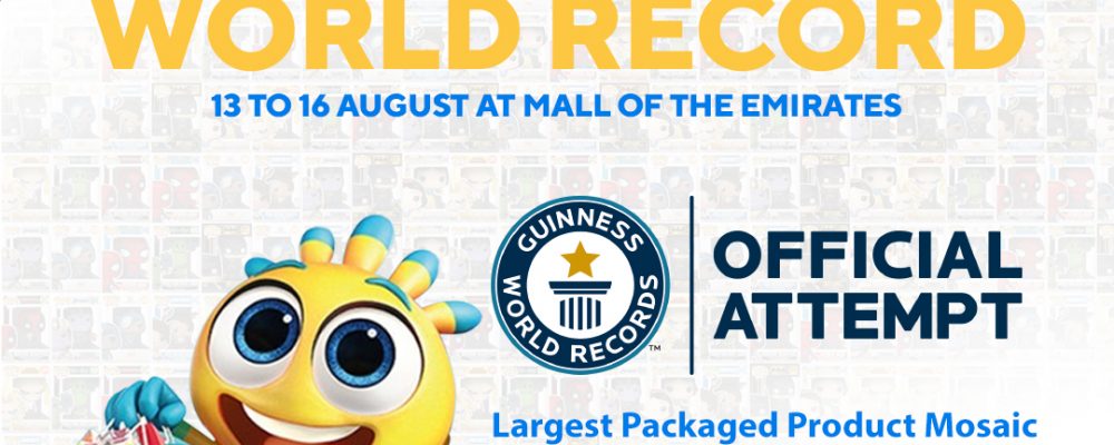 Mall Of The Emirates To Host And Attempt To Break The Guinness World Record With Dubai Summer Surprises Mascot
