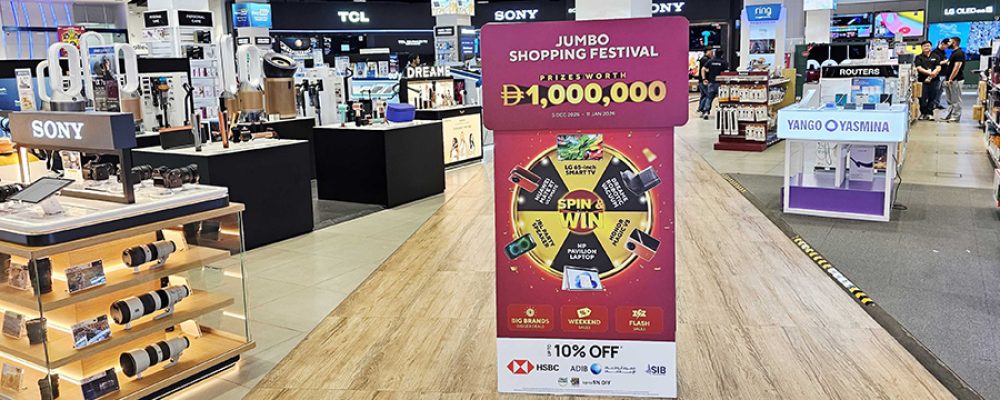 Jumbo Launches DSF Shopping Extravaganza With AED 1 Million In Spin & Win Prizes For Shoppers