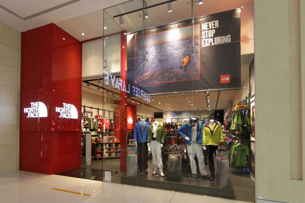 The north face the mall shop