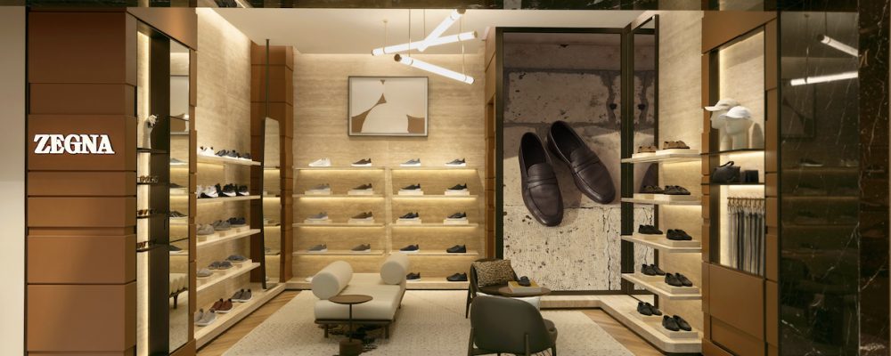 ZEGNA Debuts With A Dedicated Corner Store At Level Shoes