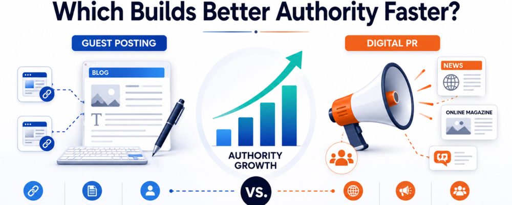 Guest Posting vs. Digital PR: Which One Actually Builds Authority Faster?