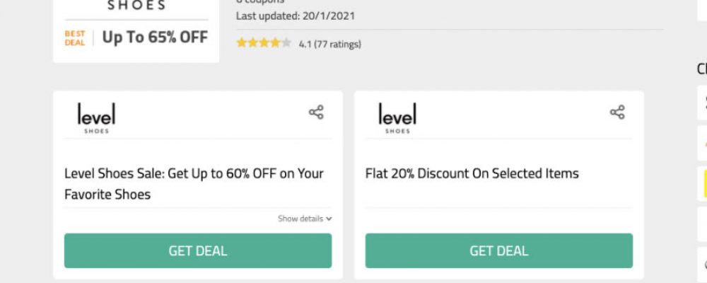 The Strongest Offers And Discounts From Level Shoes On Almowafir Websites