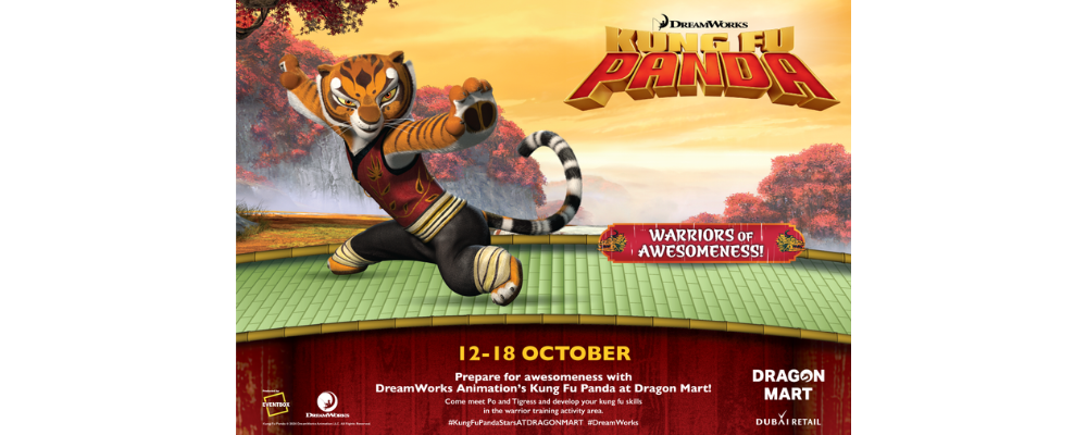 Meet Po And Tigress As DreamWorks Animation’s Kung Fu Panda Arrives To Dragon Mart