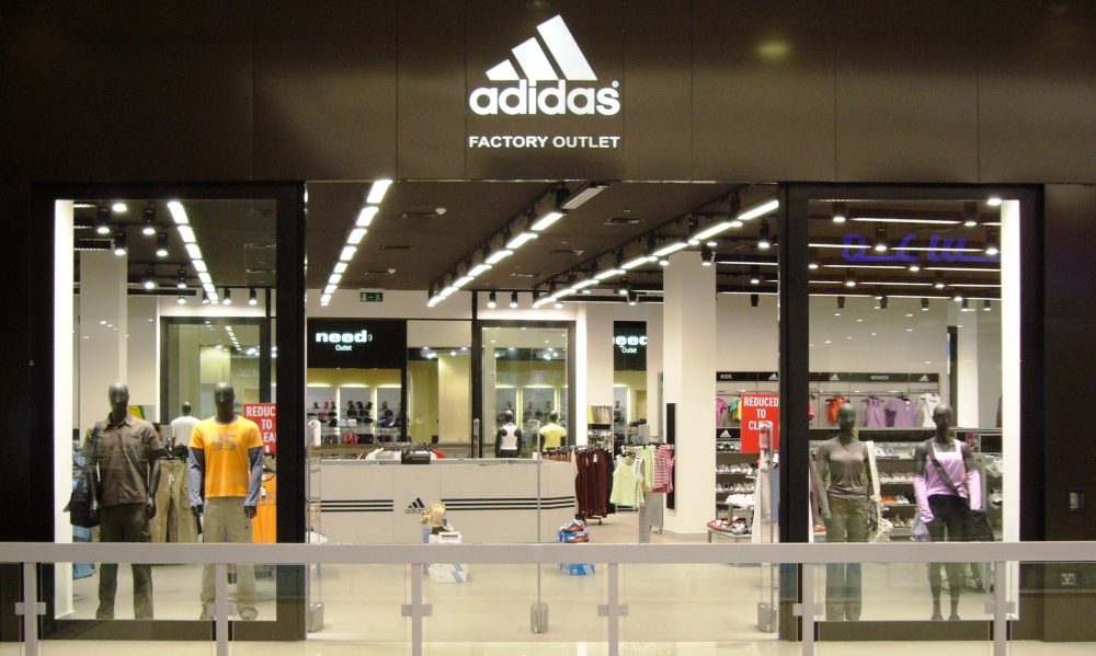 adidas store at the outlet mall