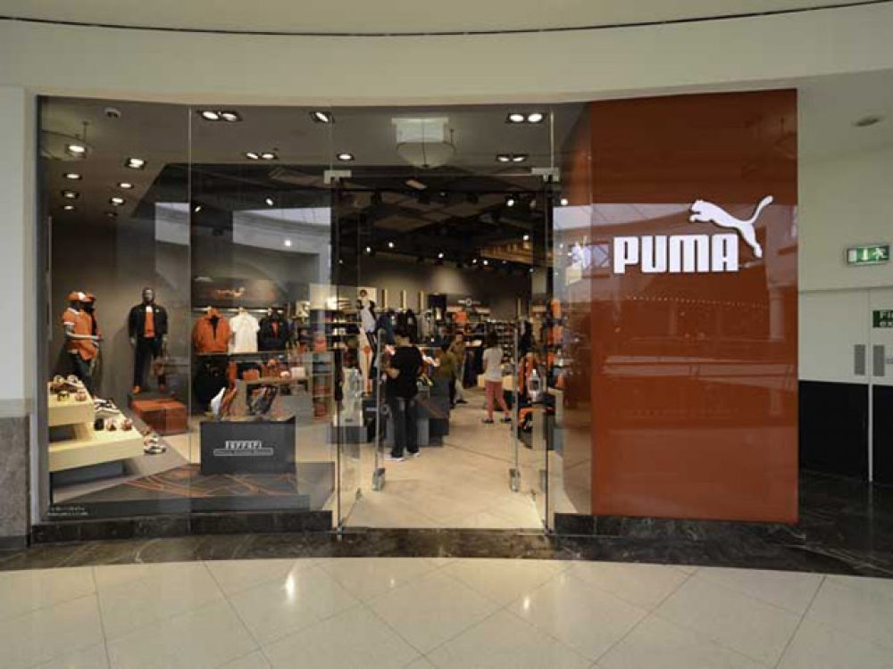 puma showroom in orion mall